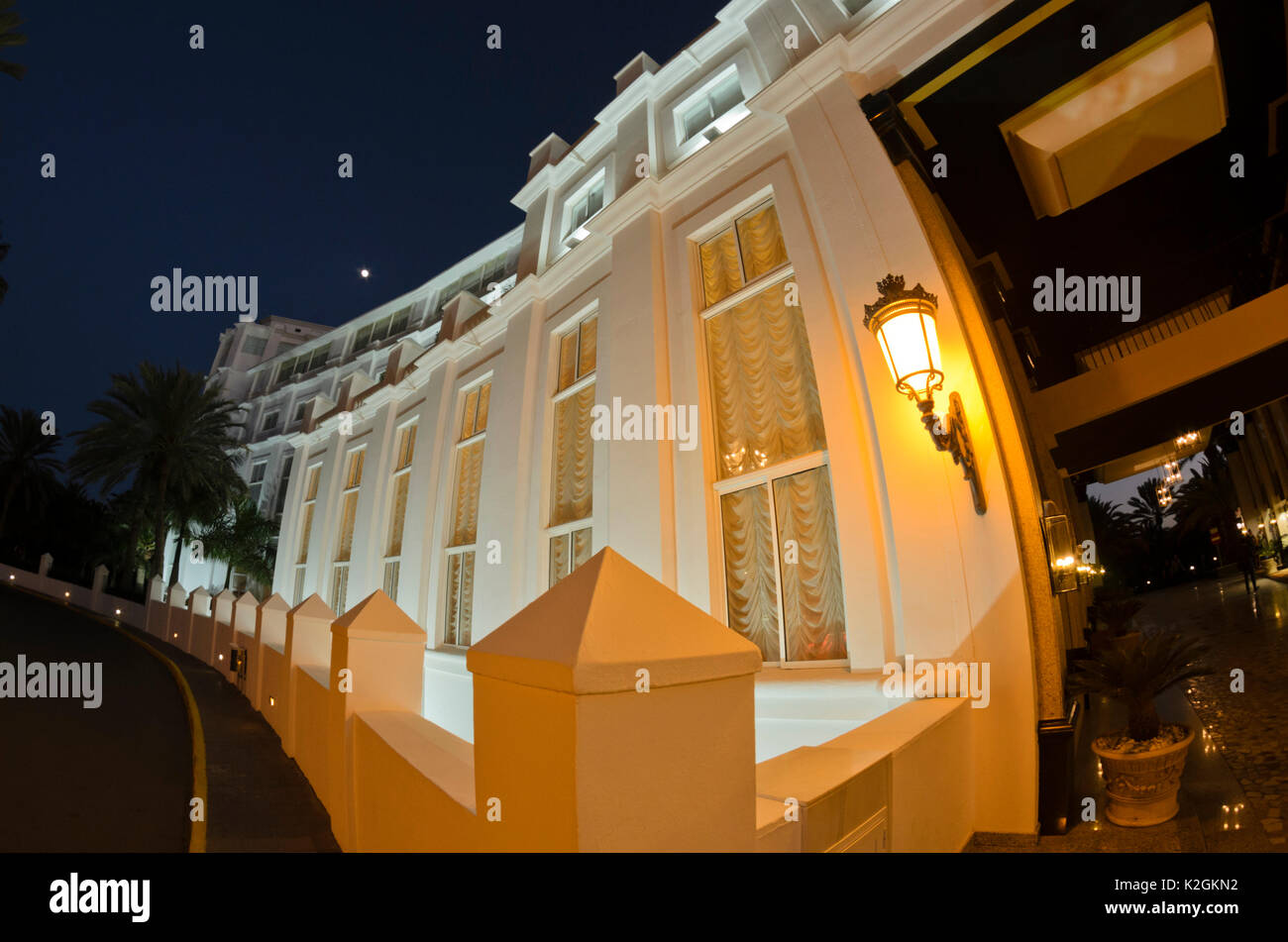 Riu Palace Hotel, Maspalomas, Gran Canaria, Spanien Stockfoto