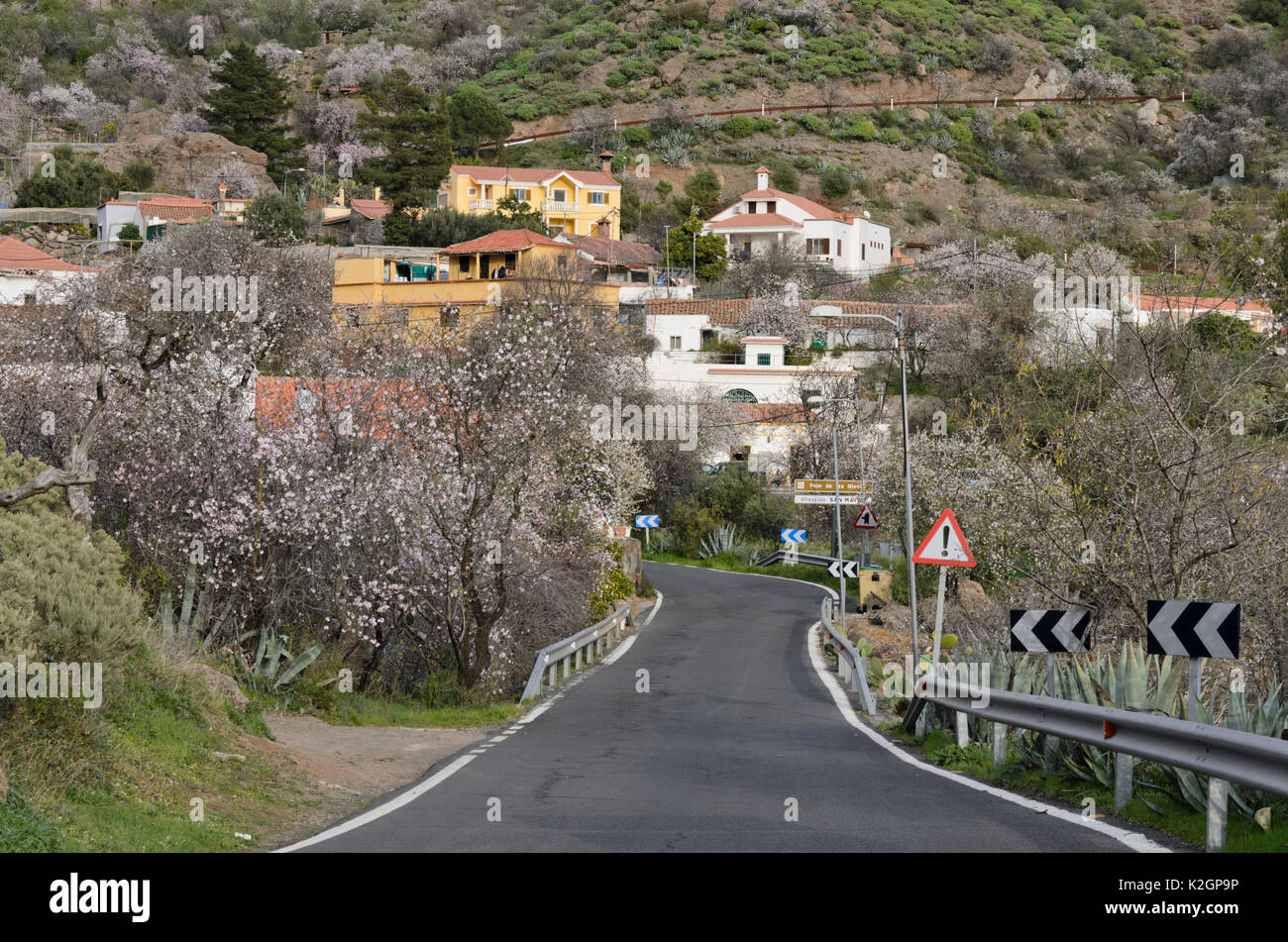 Ayacata, Gran Canaria, Spanien Stockfoto