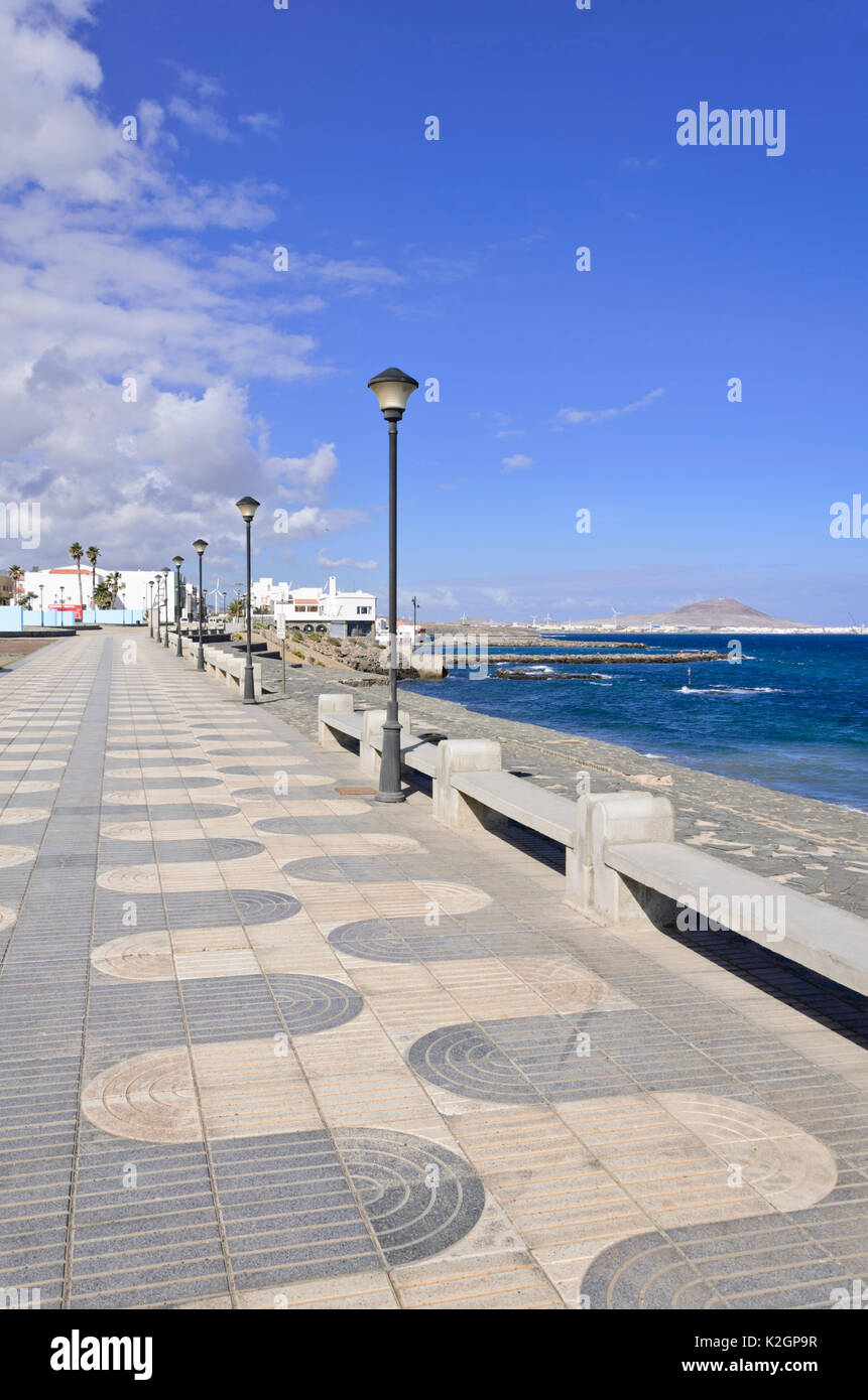 Direkt am Meer, Pozo Izquierdo, Gran Canaria, Spanien Stockfoto