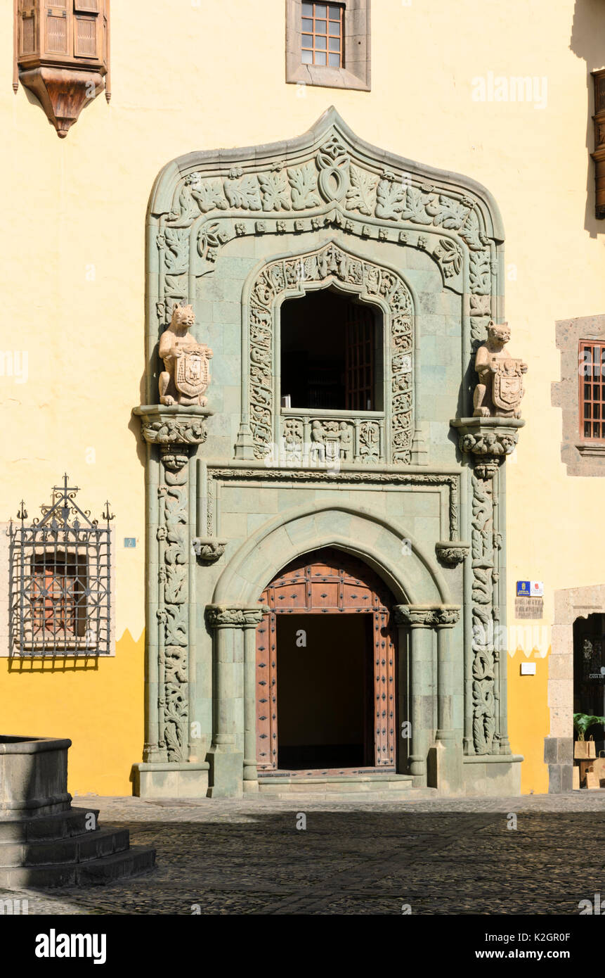 Casa de Colón, Las Palmas, Gran Canaria, Spanien Stockfoto