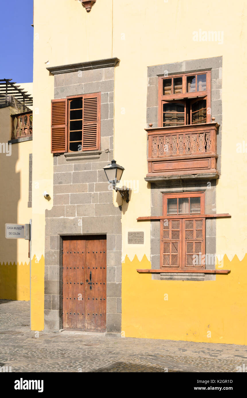 Casa de Colón, Las Palmas, Gran Canaria, Spanien Stockfoto