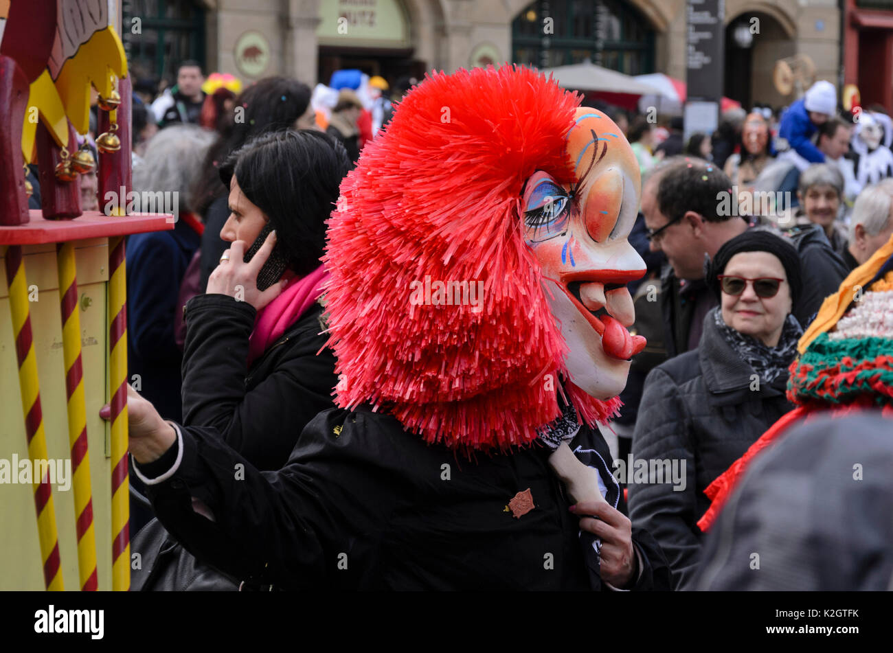 Switzerland Basel Fasnacht Carnival Costumes Stockfotos und -bilder Kaufen  - Alamy