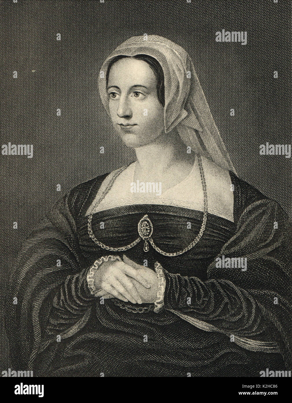 Catherine Parr letzte Frau von Heinrich VIII. Stockfoto
