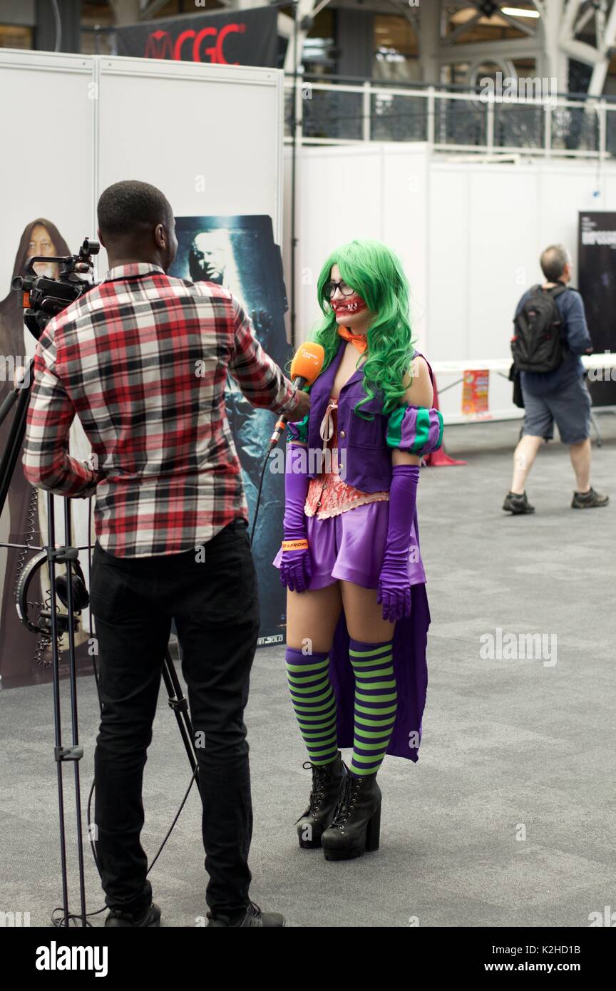 Duela Dent in London Super Comic Convention Stockfoto