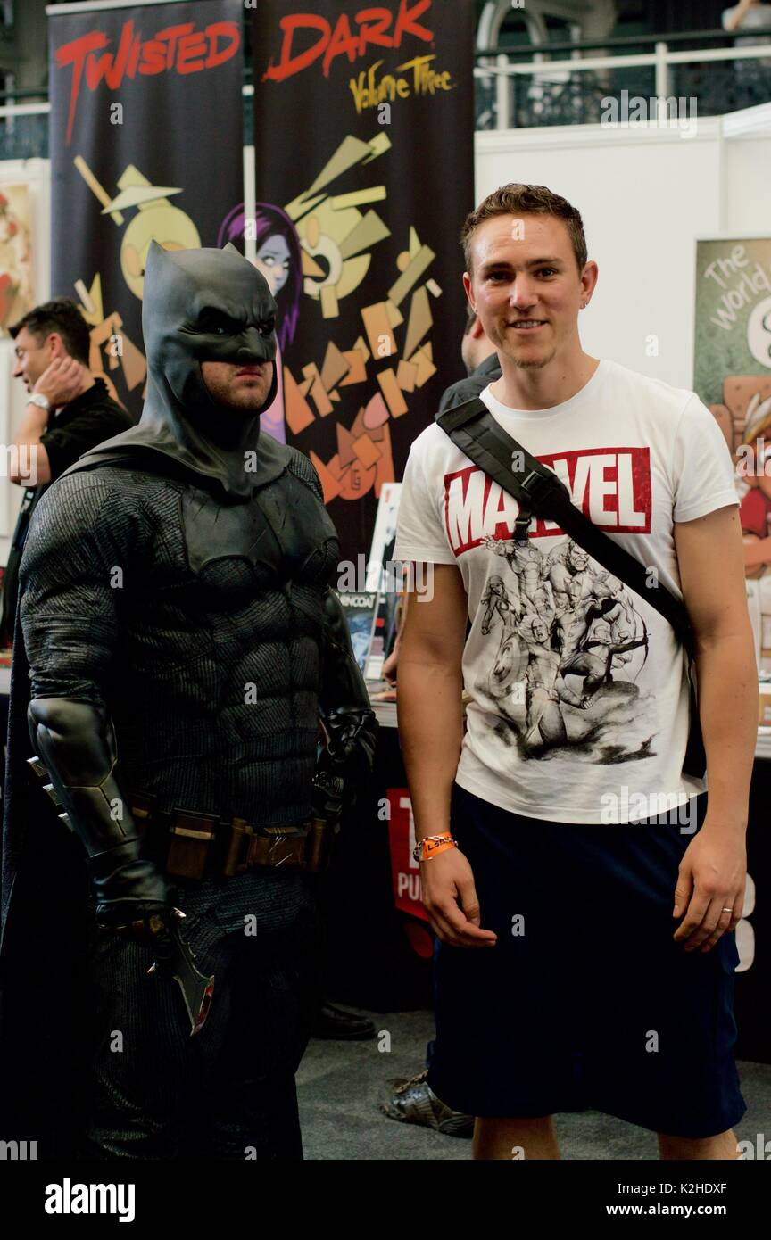 Batman, London Super Comic Convention 2017 Stockfoto