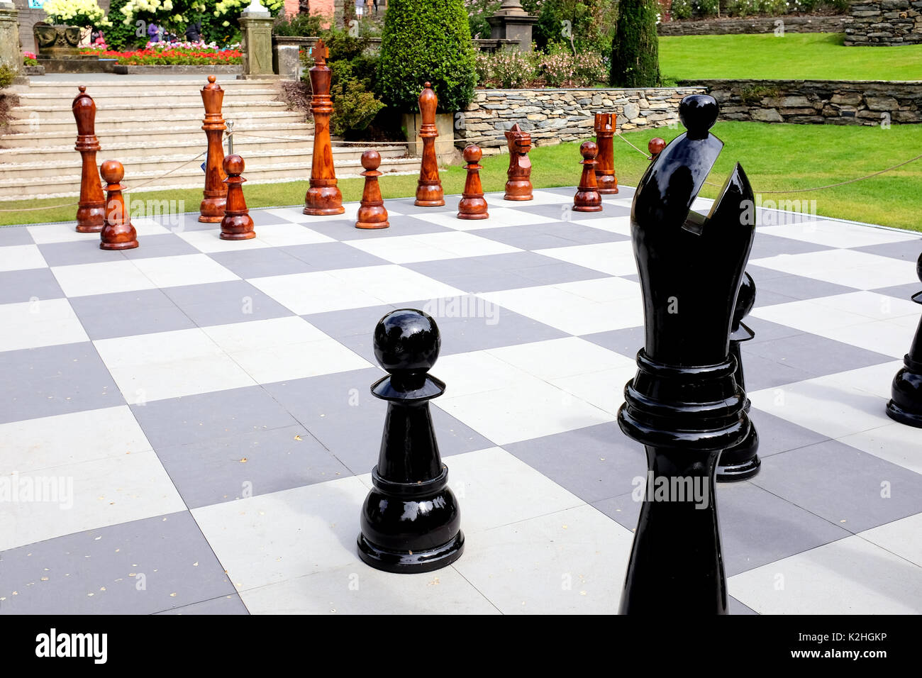 Chess Board Game In Uk Stockfotos und -bilder Kaufen - Alamy