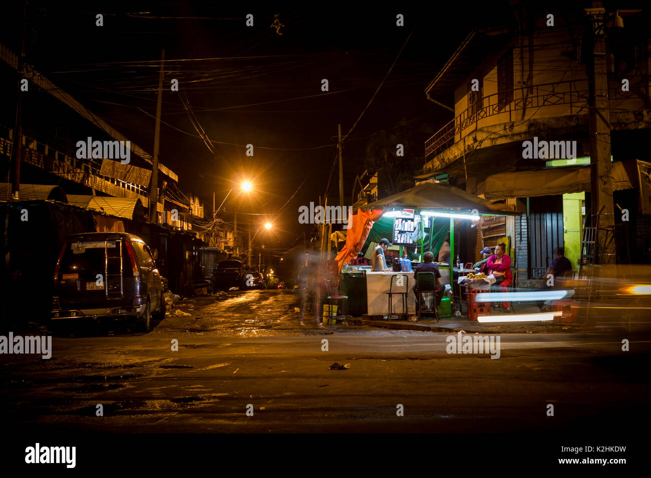 ASUNCION, Paraguay - Mai 2017: Eindruck von Asuncions größten Markt, dem Mercado Quatro. Stockfoto