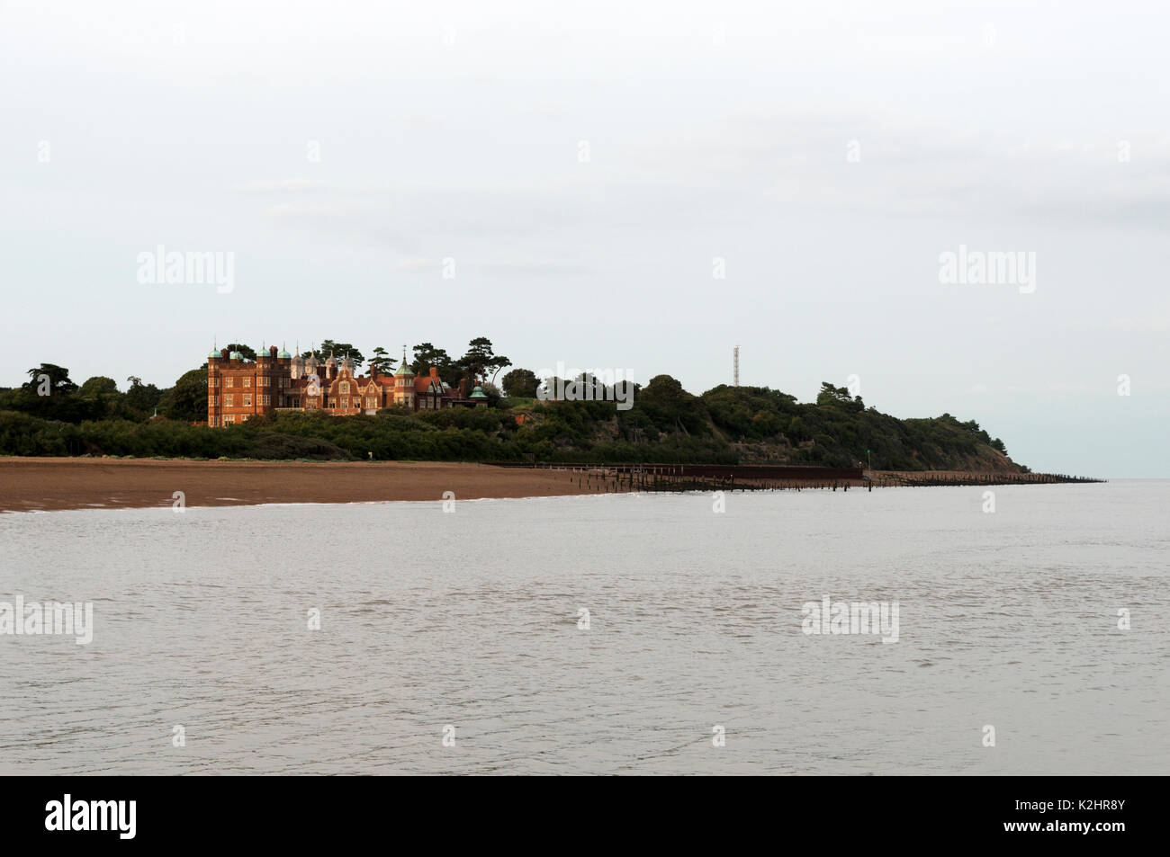 Bawdsey Manor Estate Suffolk UK Stockfoto