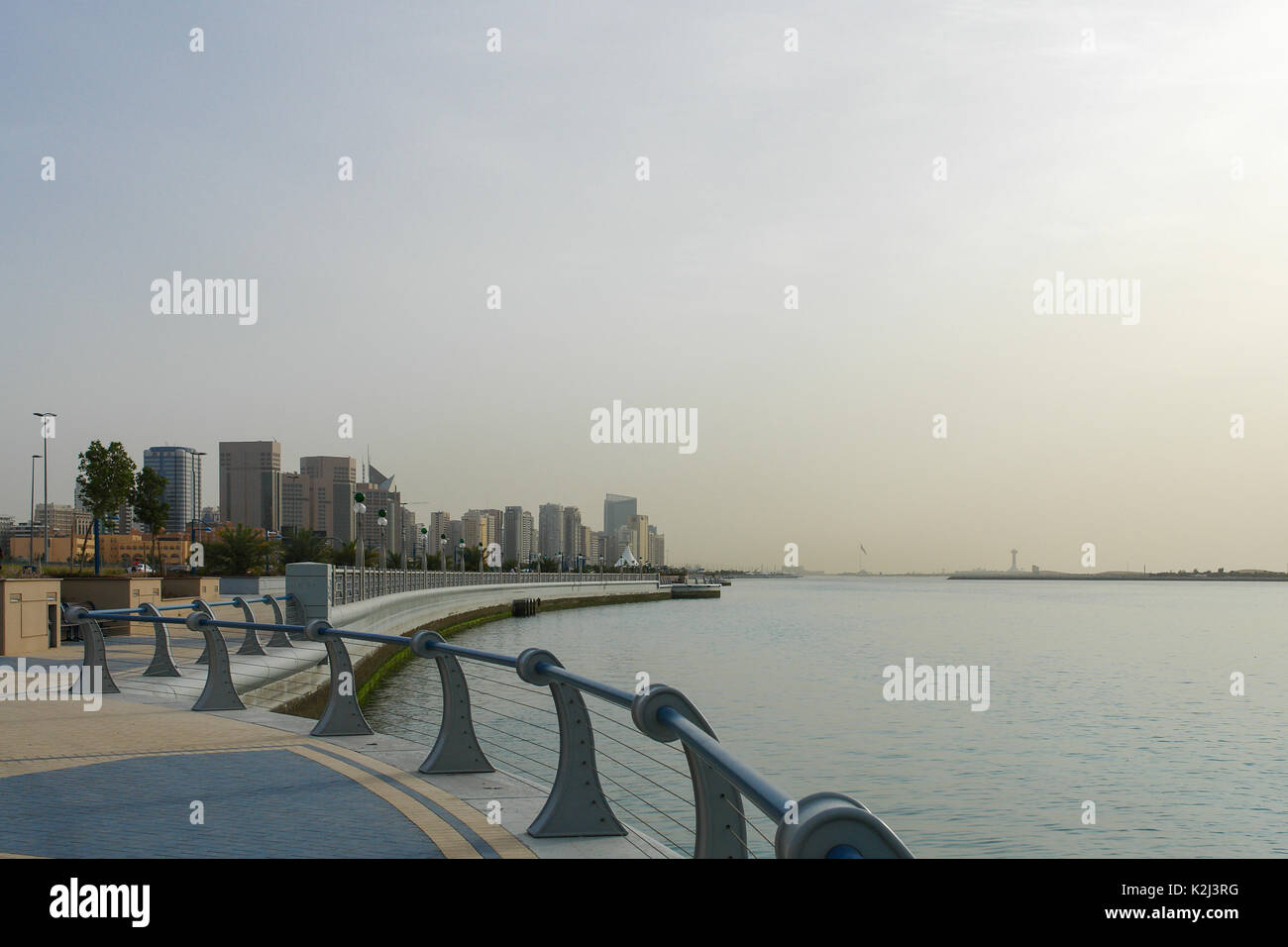 Abu Dhabi Szenen Stockfoto