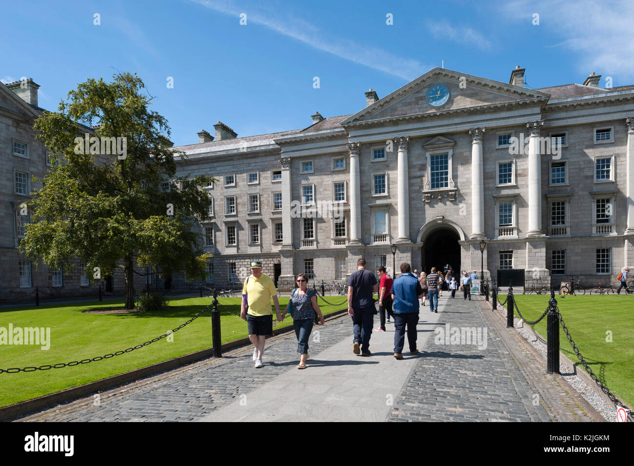 Trinity College, Dublin, Irland Stockfoto