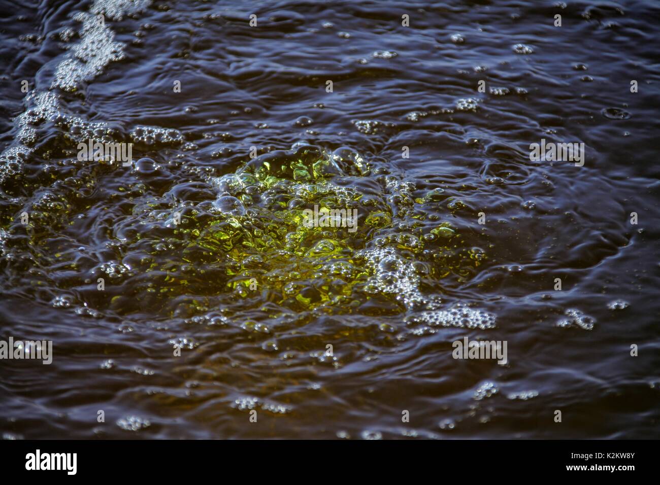 Dallol Vulkans Danakil depression Äthiopien Stockfoto