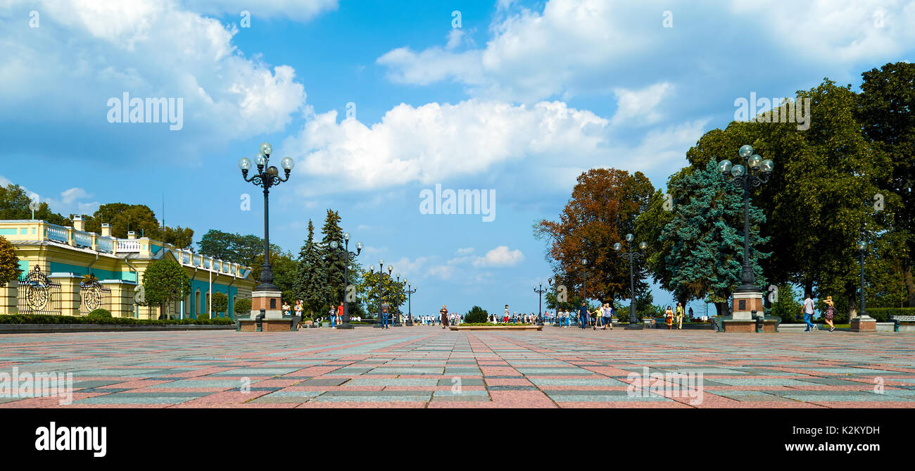 Mariinsky Park auf sonniges Wetter, Kiew, Ukraine Stockfoto