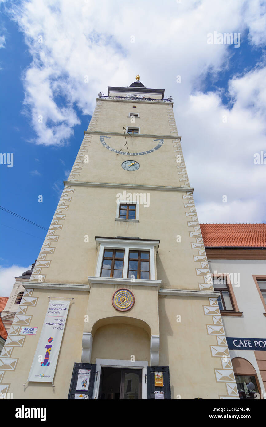 City Tower, Trnava (Tyrnau), Slowakei Stockfoto