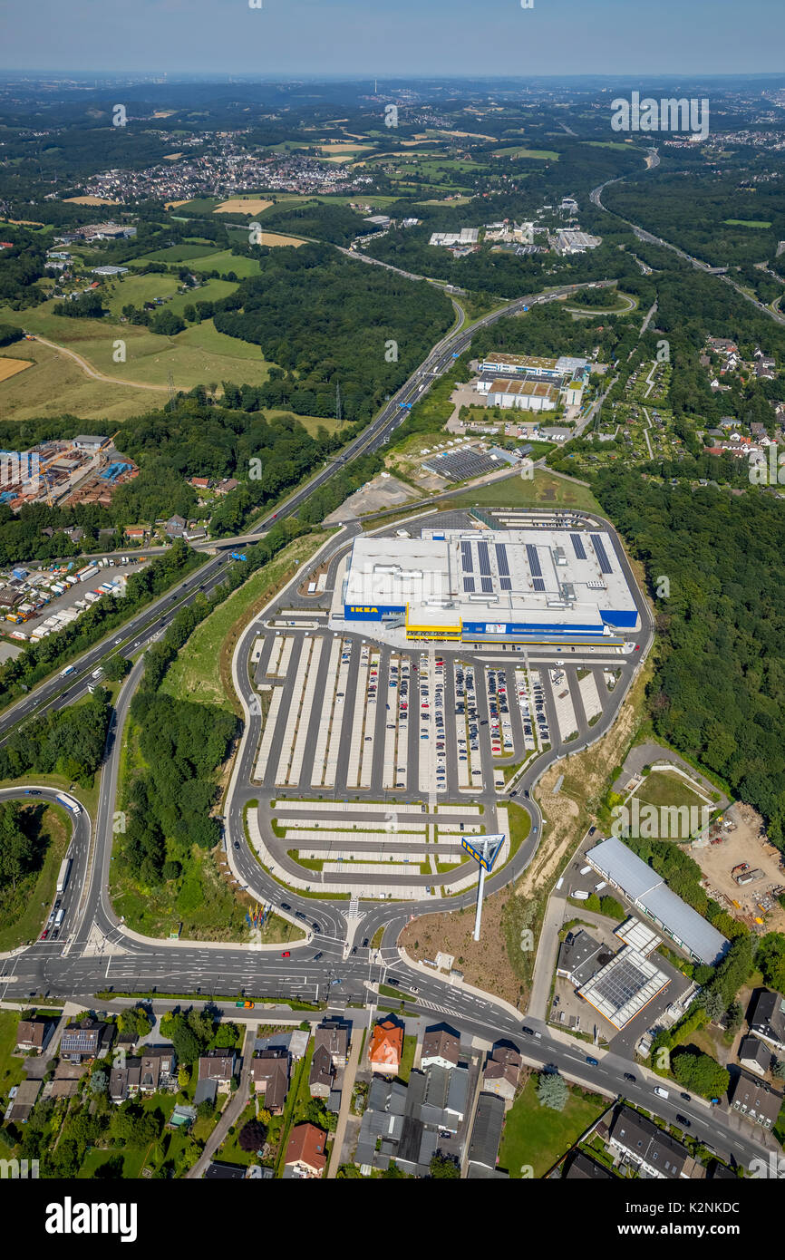 IKEA Wuppertal, Ruhrgebiet, Nordrhein-Westfalen, Deutschland Stockfoto