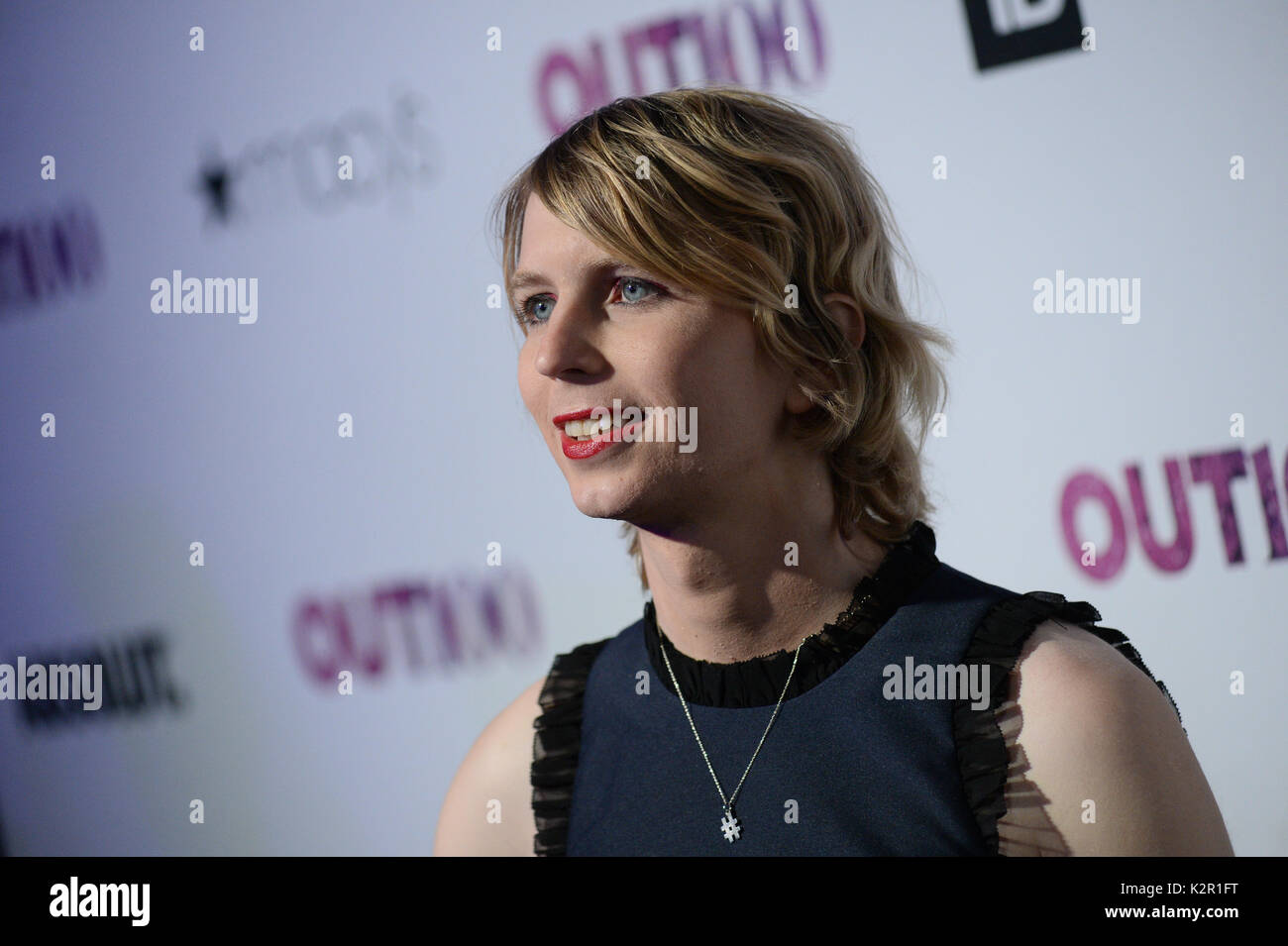 New York, USA. Nov. 2017. Chelsea Manning nimmt an der VERANSTALTUNG "OUT Magazine #OUT100" von Lexus im Altman Building am 9. November 2017 in New York City. Credit: Erik Pendzich/Alamy Live News Stockfoto