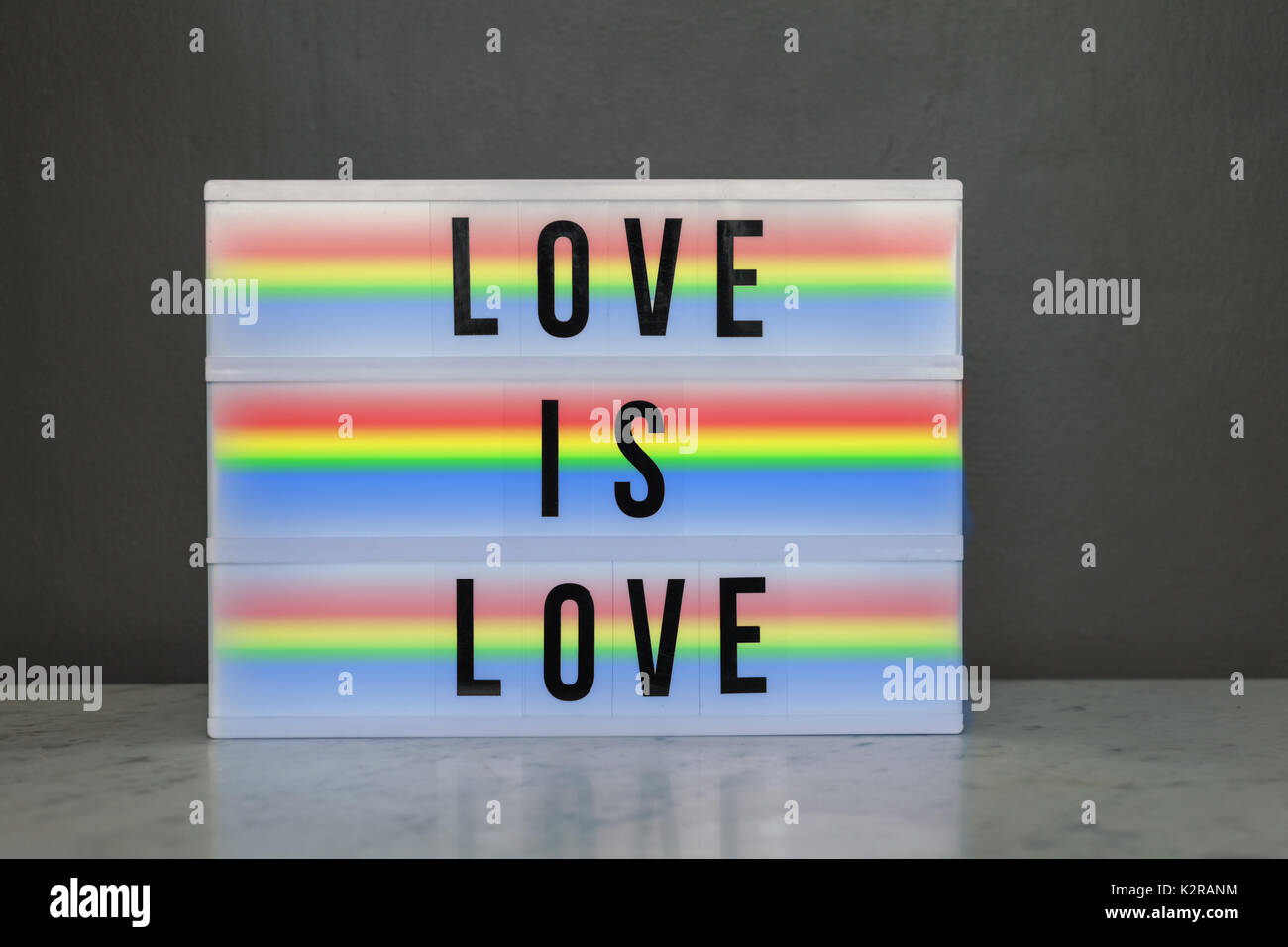 Australien ist derzeit diskutiert und vorbereitet auf homosexuelle Ehe zu stimmen. Stockfoto