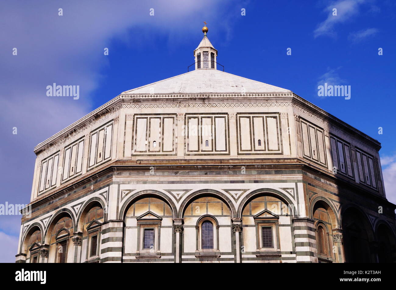 Baptisterium San Giovanni, Florenz, Italien Stockfoto