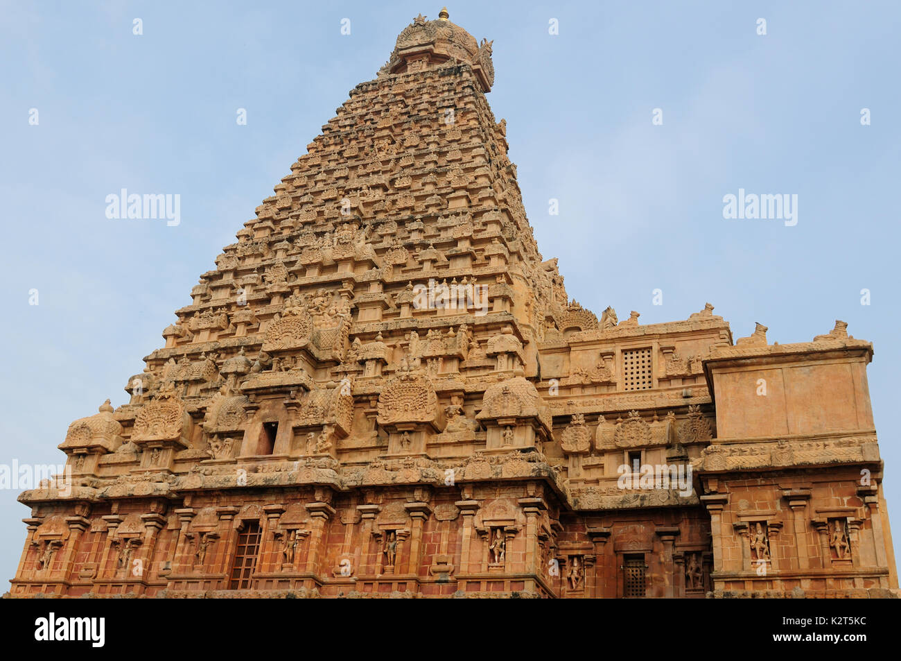 Indien, Brihadeeswarar Hindu Tempel in Thanjavur (UNESCO) Stockfoto
