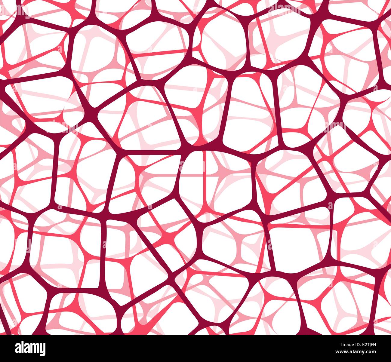 Zusammenfassung Hintergrund mit roten Netze Stock Vektor