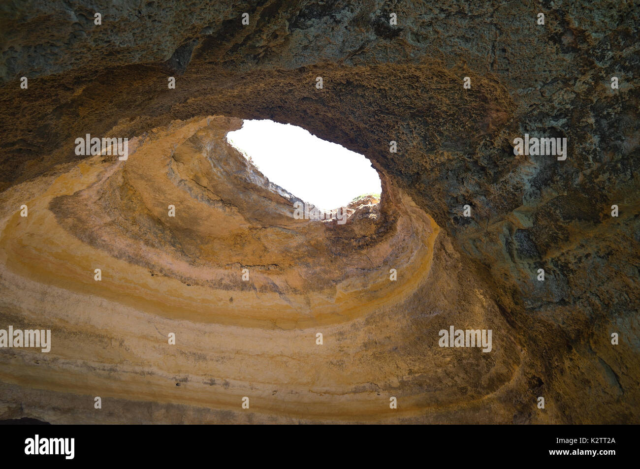 Benagil Höhle in Lagoa. Algarve, Portugal Stockfoto
