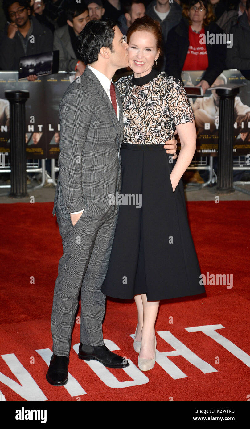 Foto muss Gutgeschrieben © Alpha Presse 078237 11/01/2017 Chris Messina und Jennifer Todd Live bei Nacht europäische Premiere BFI Southbank London Stockfoto