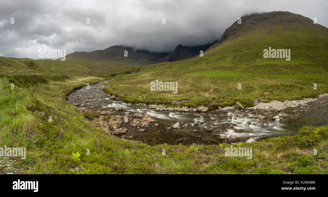 Fairy Pools, Glenbrittle, Isle of Skye, Schottland Stockfoto