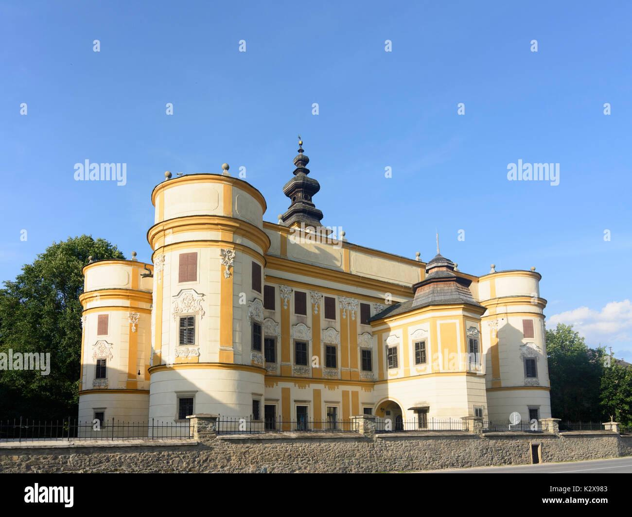 Schloss, Markusovce, Slowakei Stockfoto
