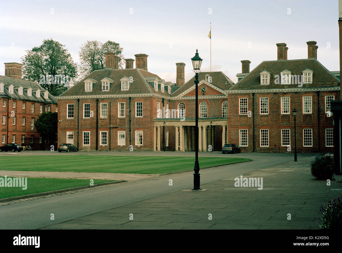 Marlborough College öffentliche Schule in Marlborough in Wiltshire, England, in Großbritannien im Vereinigten Königreich Großbritannien Europa. Bildung Geschichte Reisen Stockfoto