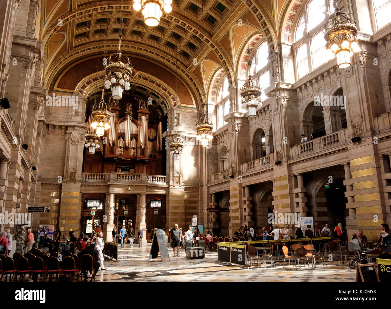 Kelvingrove Art Gallery and Museum, Glasgow Stockfoto