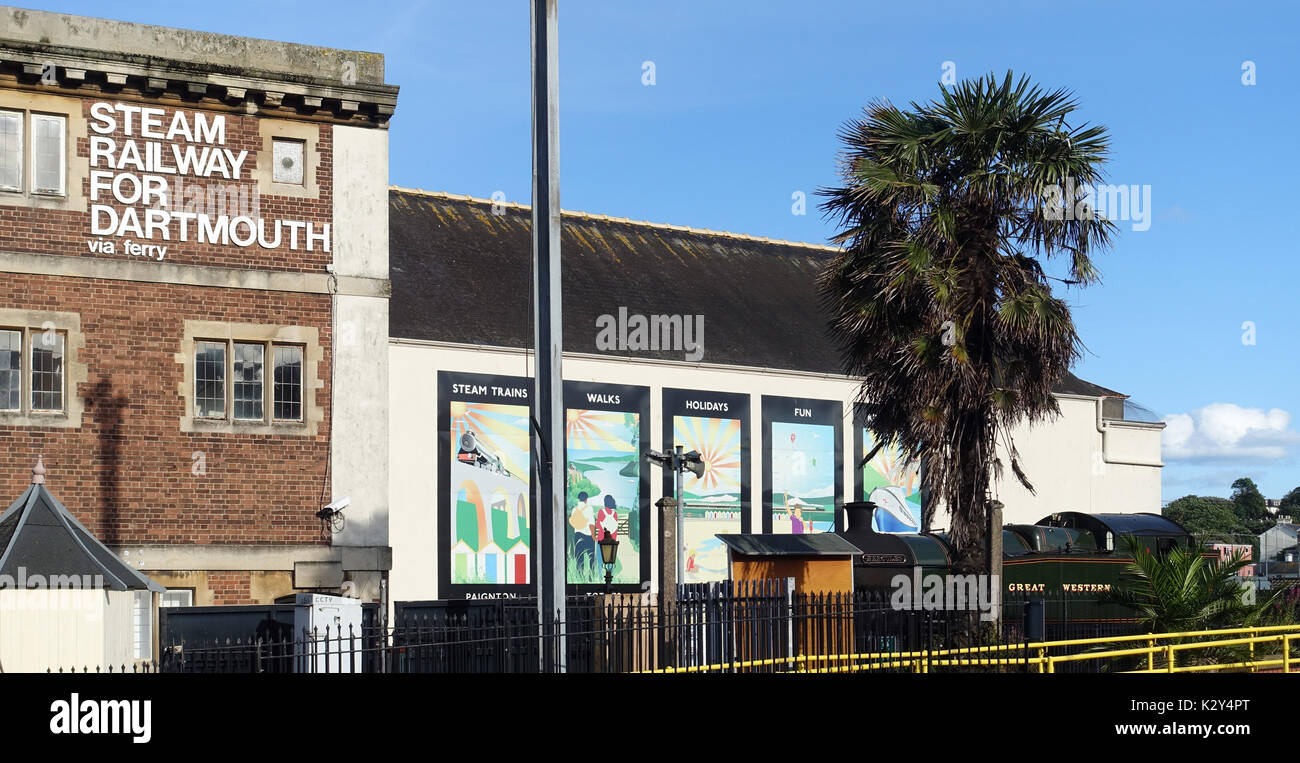 Paignton Bahnhof, Devon, Großbritannien Stockfoto