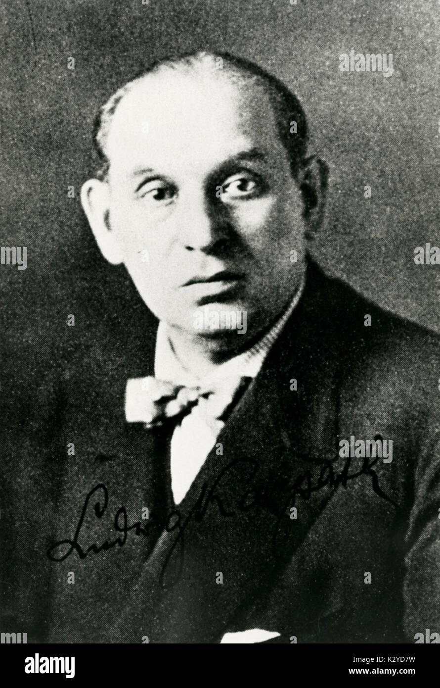 Ludwig KARPATH österreichischen Sänger und Musikkritiker, 1866-1936 Stockfoto