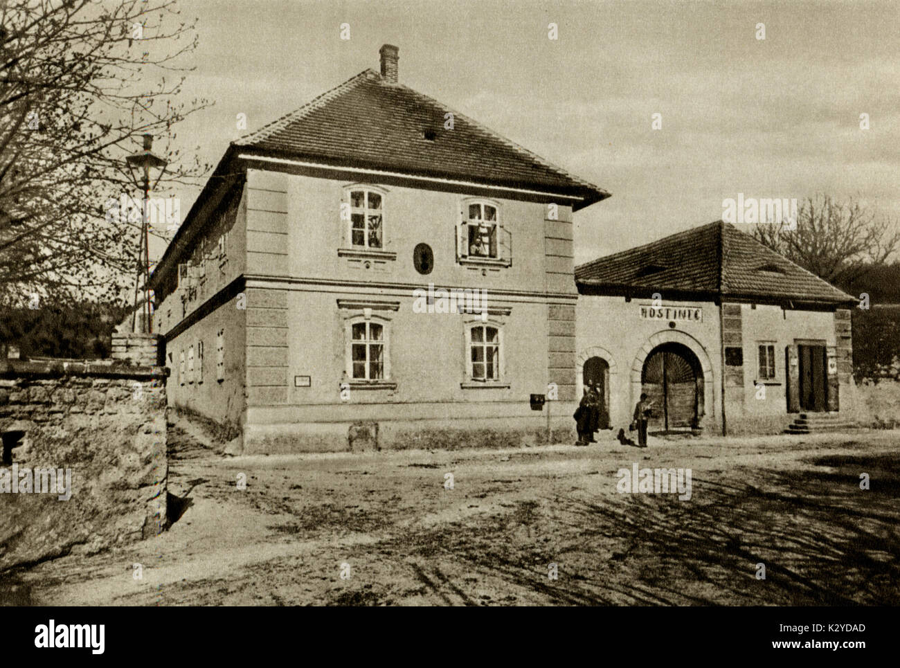 Antonin Dvorák - Familie tschechischen Komponisten (1841-1904) Stockfoto