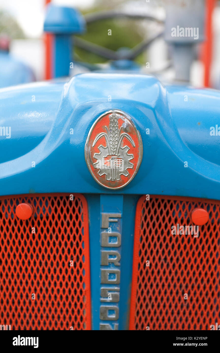 Devon County Show 2009, Vintage Fordson Dexta Stockfoto