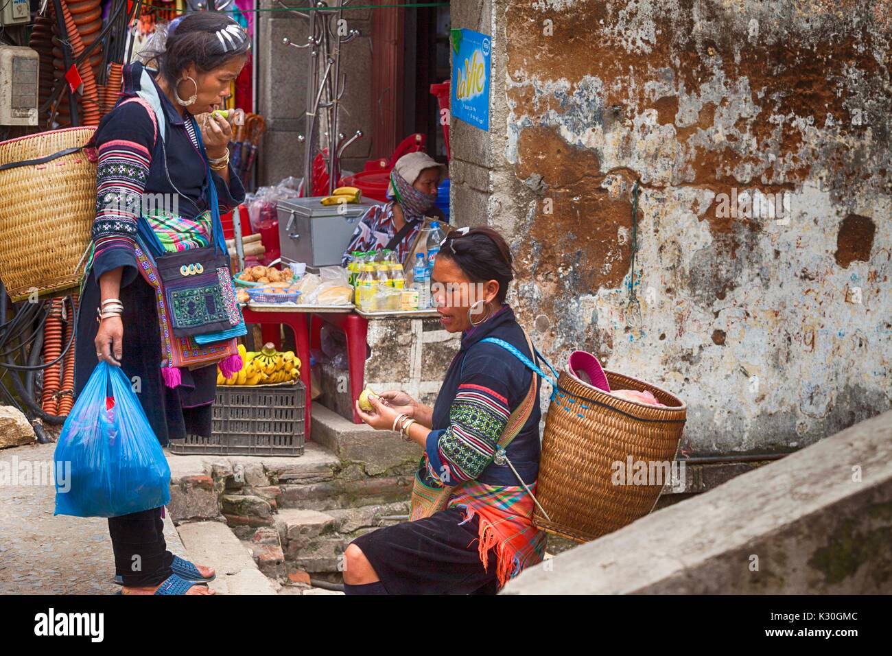 Ethnische Gruppe in Vietnam Stockfoto