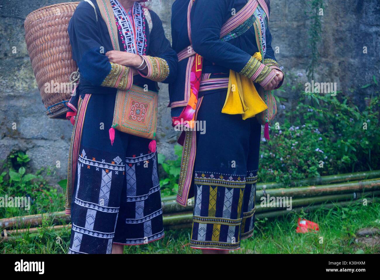 Ethnische Gruppe in Vietnam Stockfoto