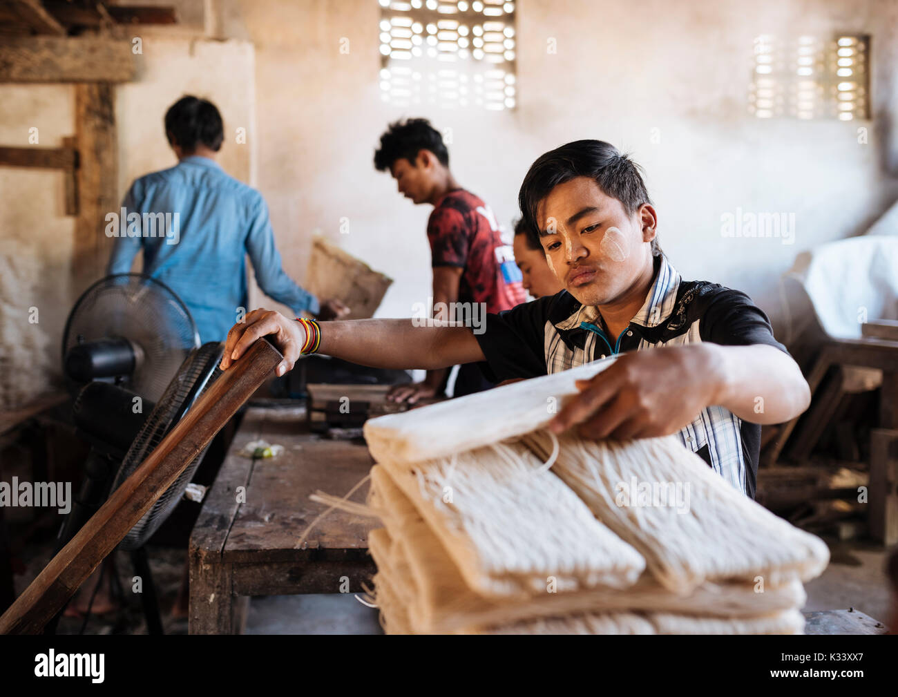 Hsipaw, Shan Staat, Myanmar, Asien Stockfoto