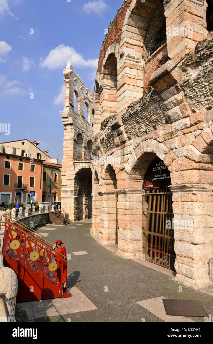 Arena di Verona, Verona, Italien Stockfoto