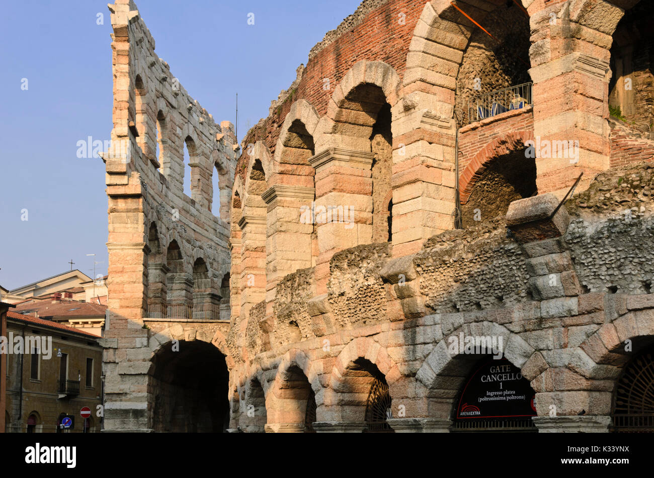 Arena di Verona, Verona, Italien Stockfoto