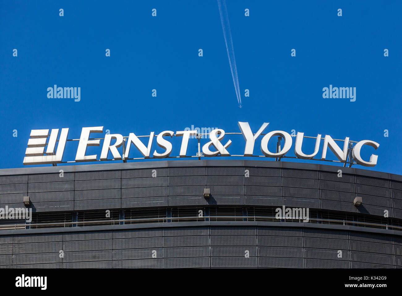 Büros von EY, Ernst & Young, Brünn, Tschechische Republik Stockfoto