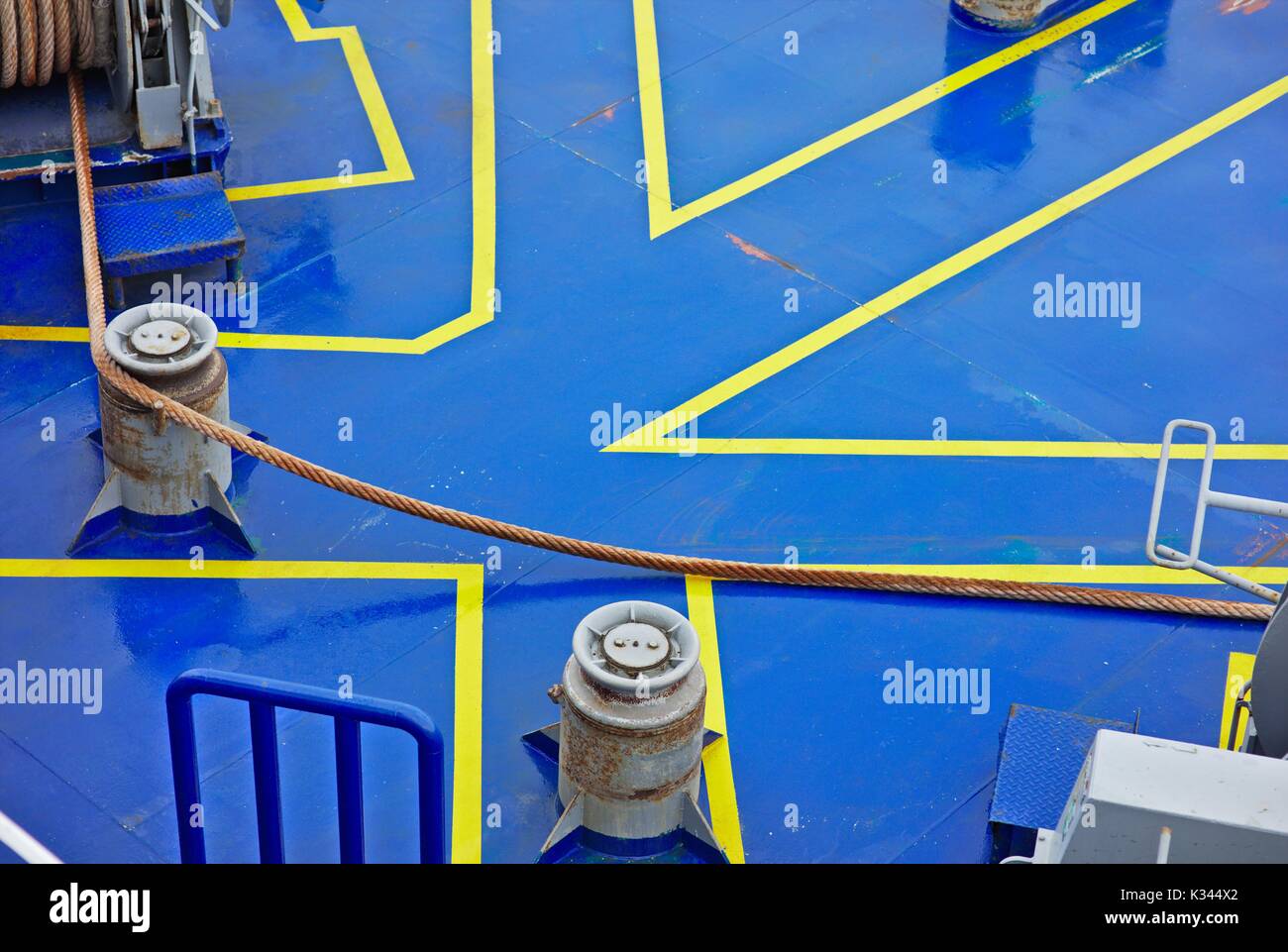 Lean Bow View der Fähre Schiff Stockfoto