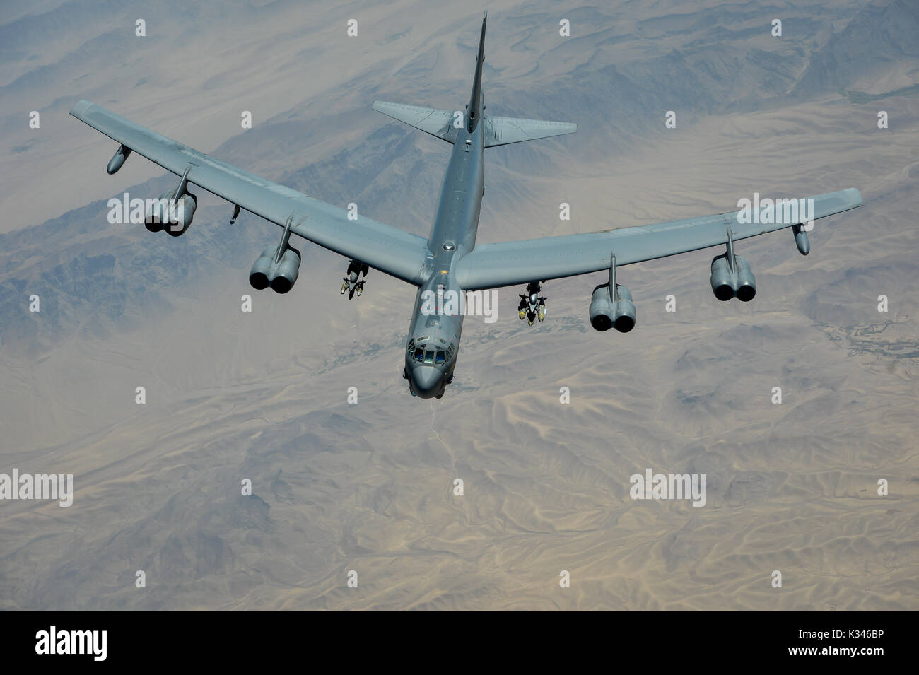 B-52 Stratofortress Tanken Stockfoto