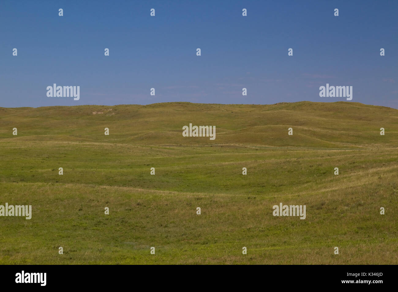 Sand Hills in Nebraska Stockfoto