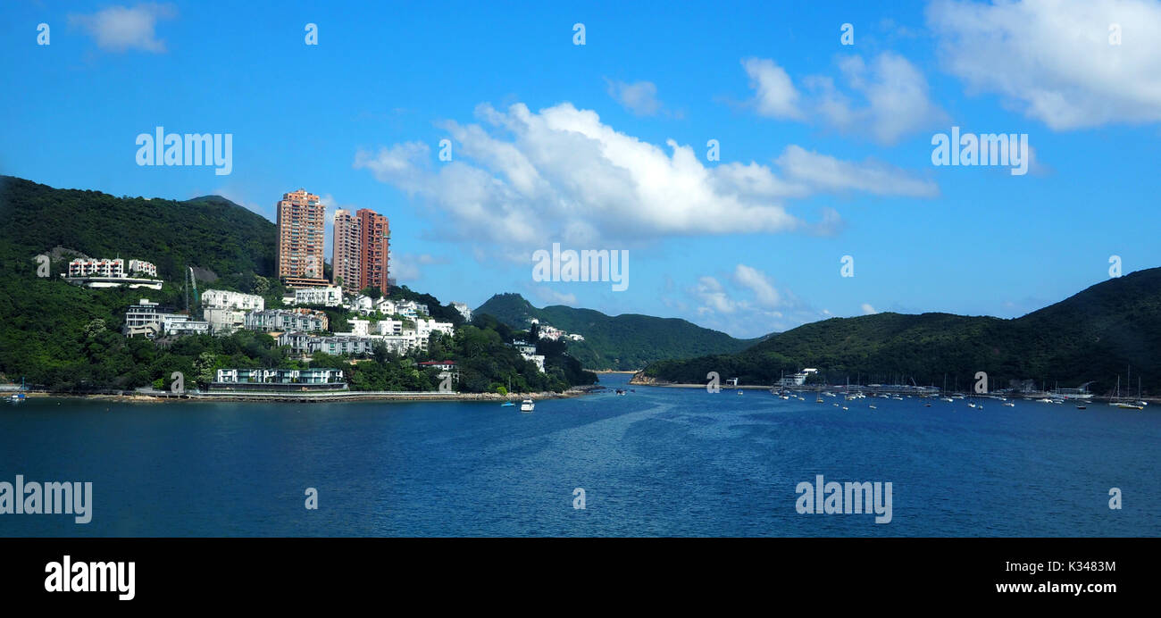 Hong Kong Repulse Bay Beach schöne Lage Natur Sehenswürdigkeiten für Touristen. Stockfoto