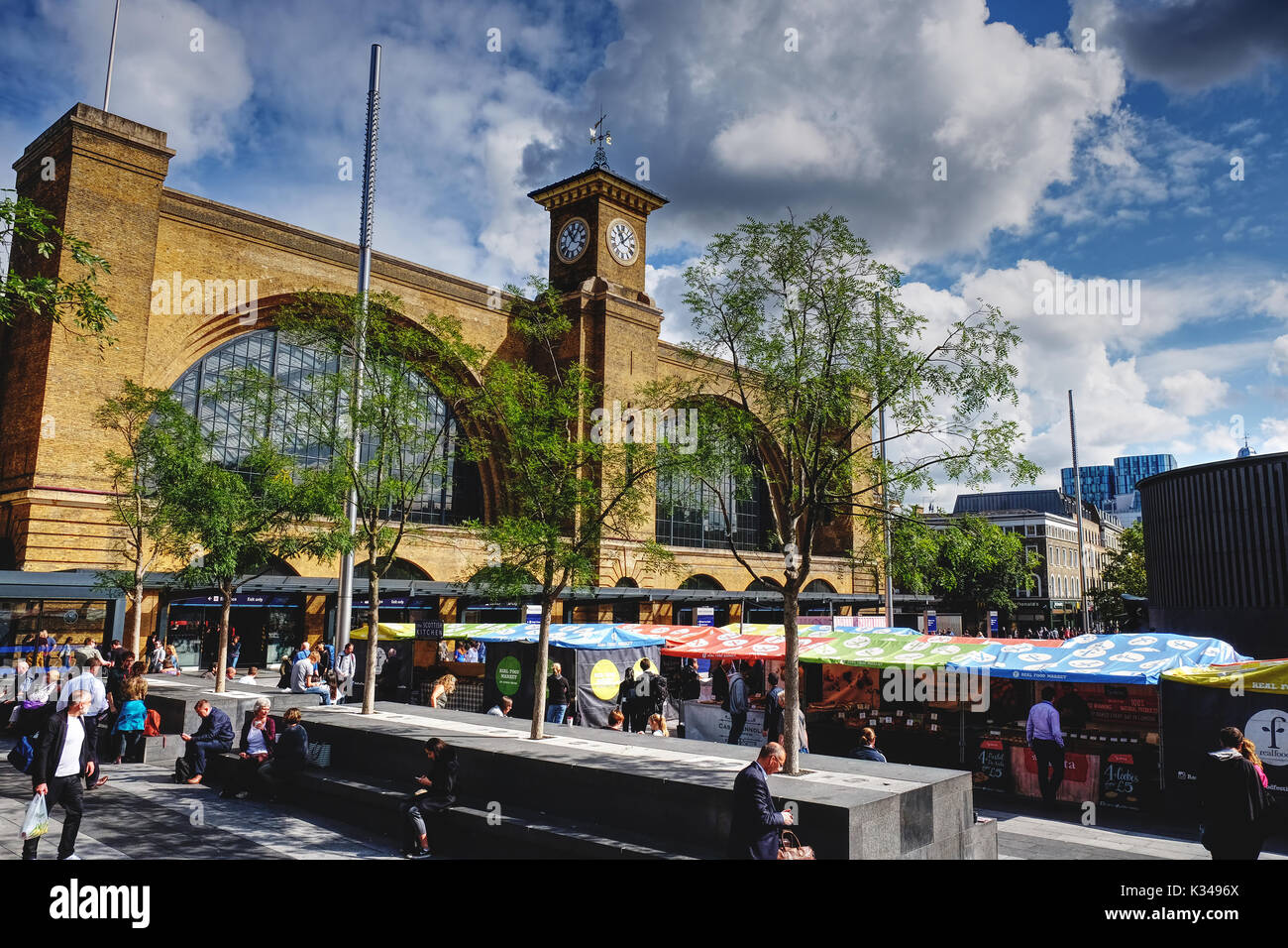 King's Cross Bahnhof Stockfoto