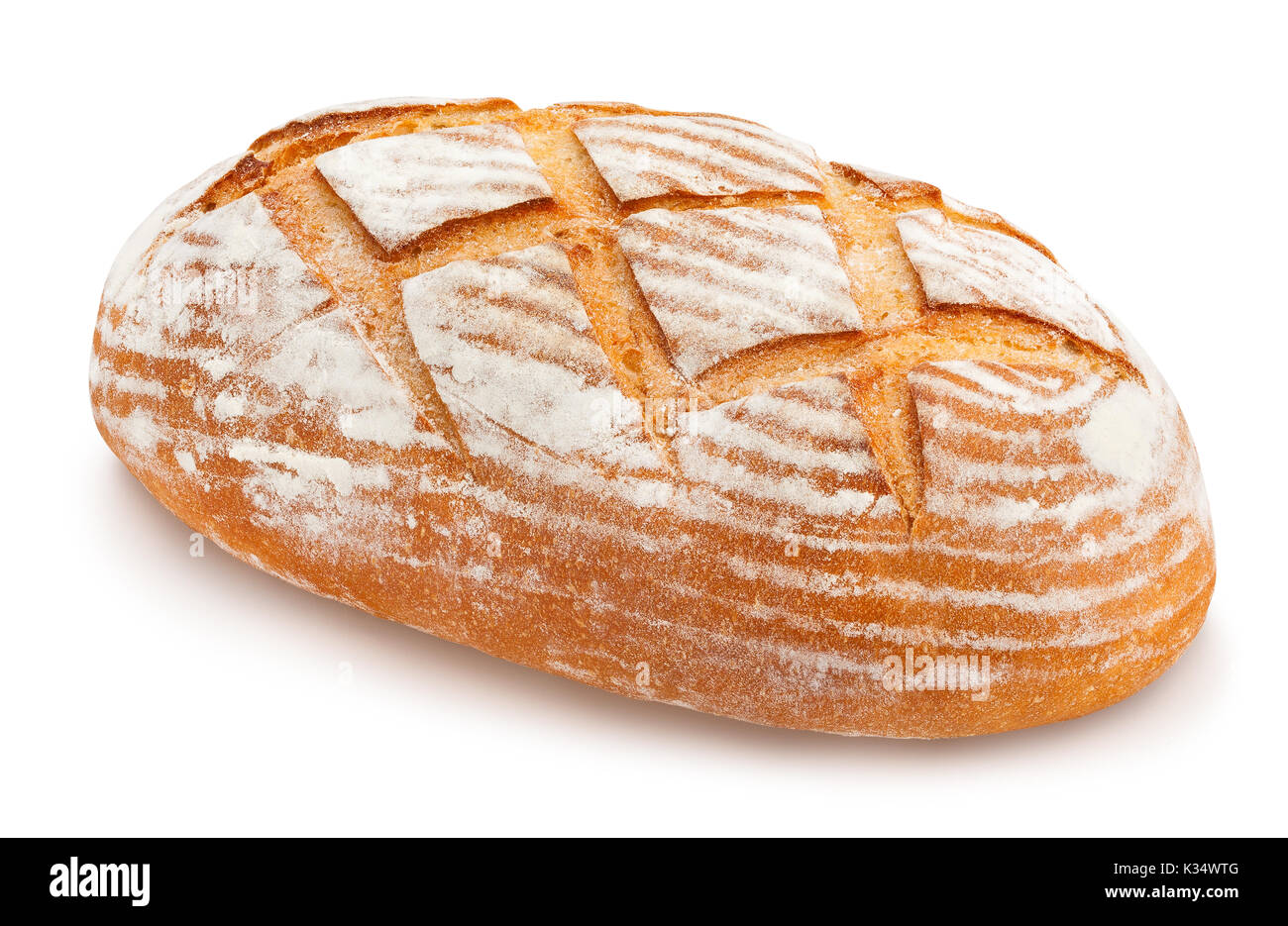 Brot weg isoliert Stockfoto
