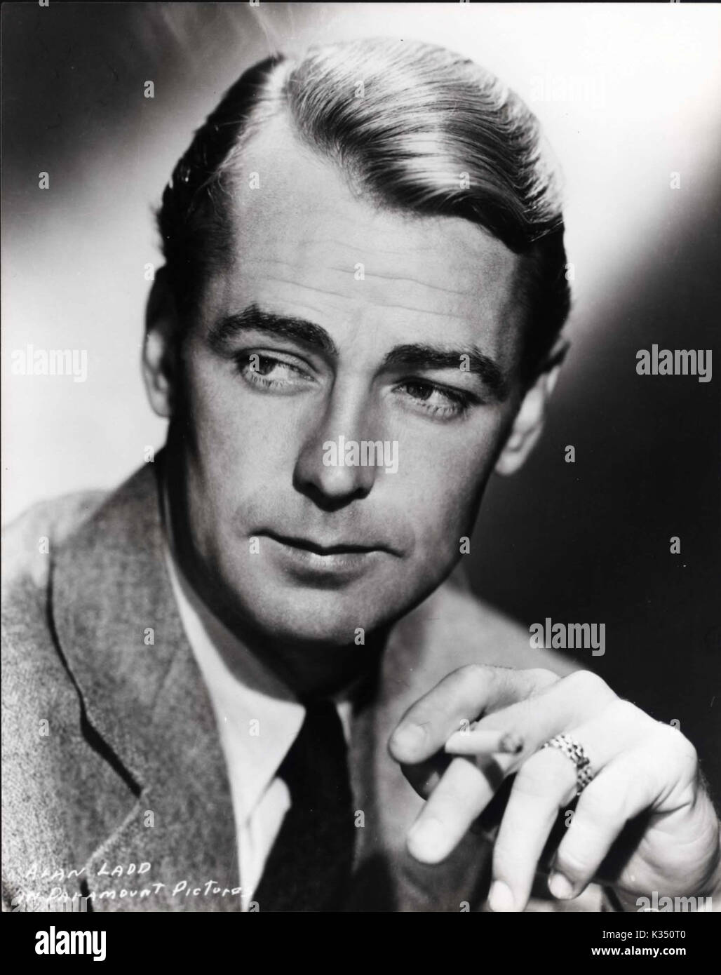 ALAN LADD Stockfoto