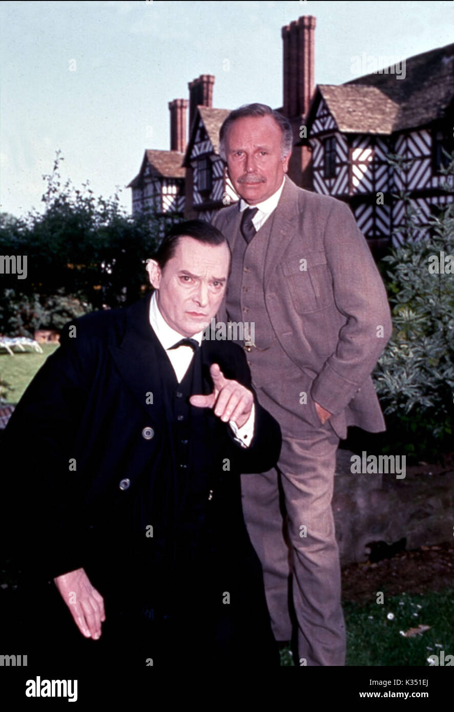 Die ABENTEUER DES SHERLOCK HOLMES JEREMY BRETT, EDWARD HADWICKE Stockfoto