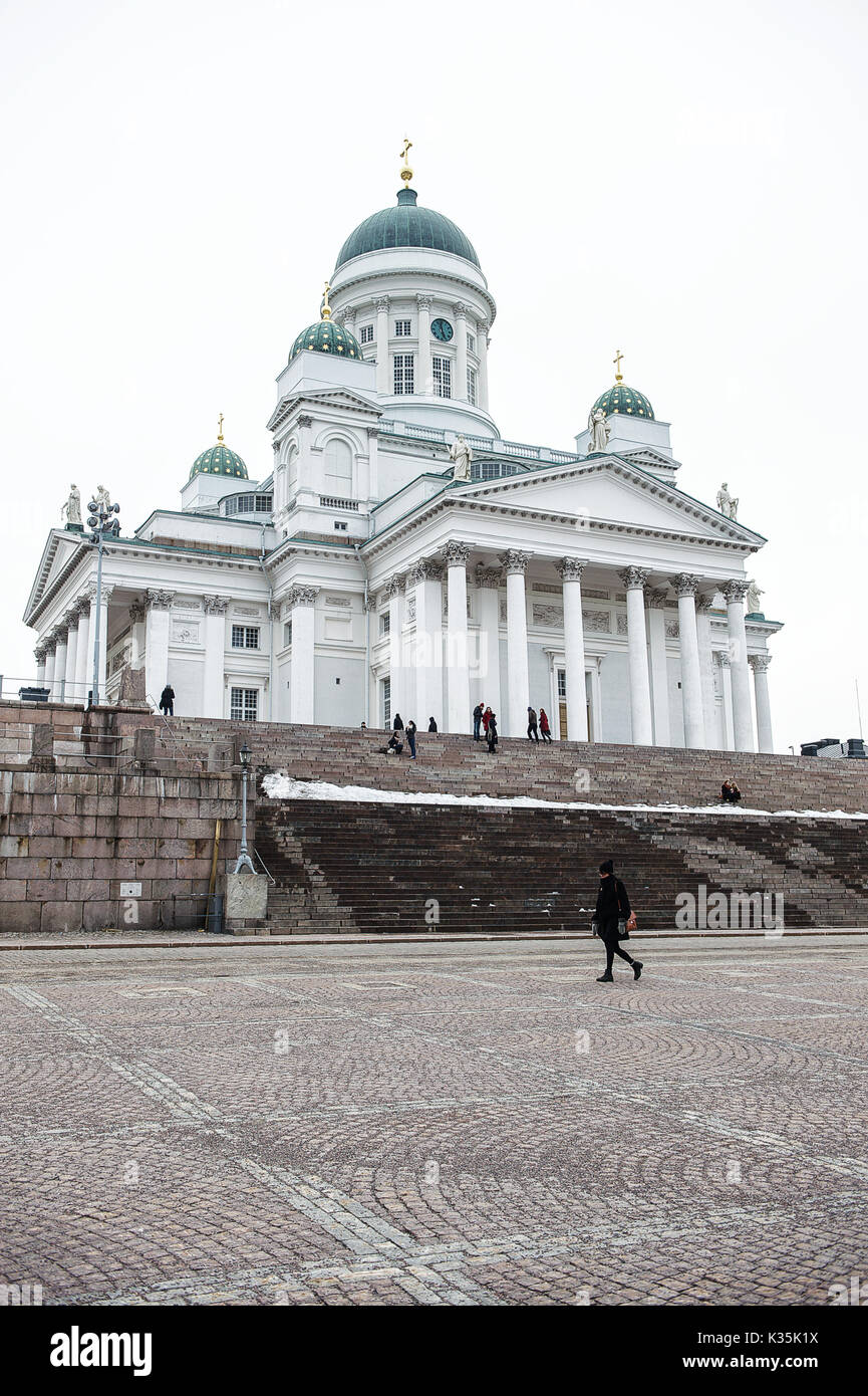 Dom von Helsinki Stockfoto