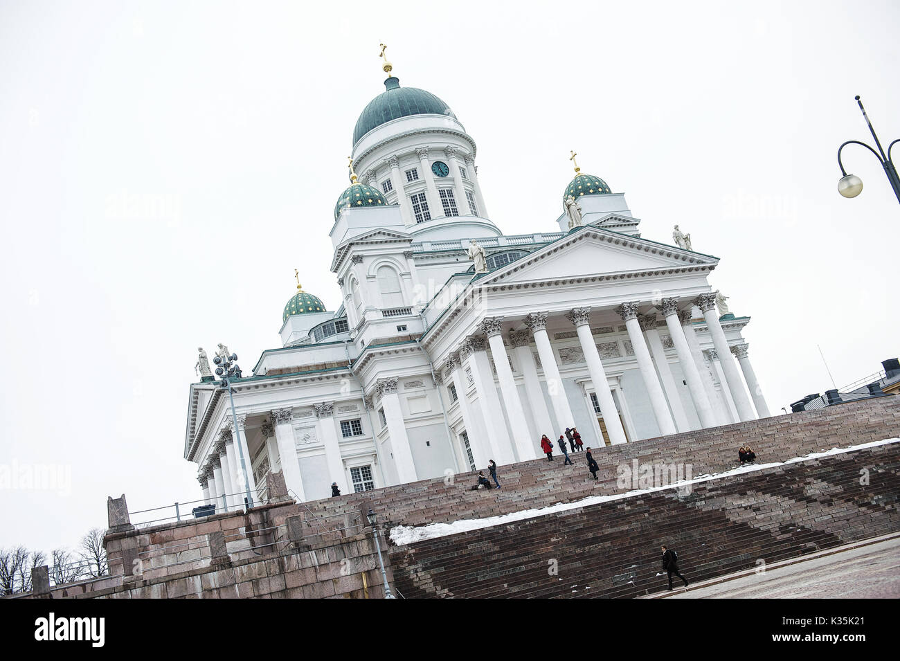 Dom von Helsinki Stockfoto