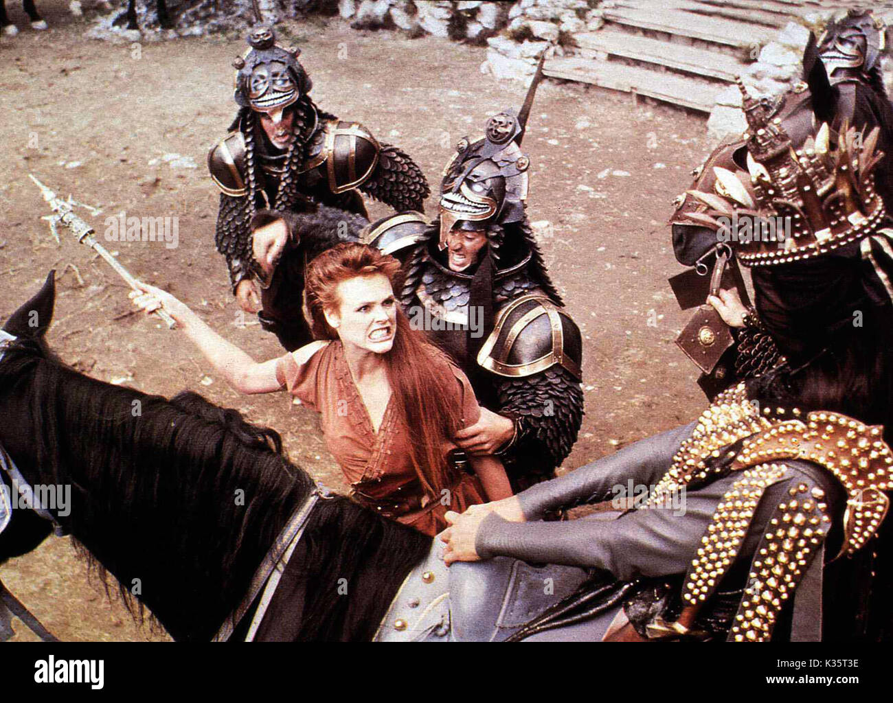 Red Sonja, USA 1985 Regie: Richard Fleischer Darsteller: Brigitte Nielsen Stockfoto